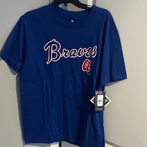 Fanatics Royal Blue Braves Tee